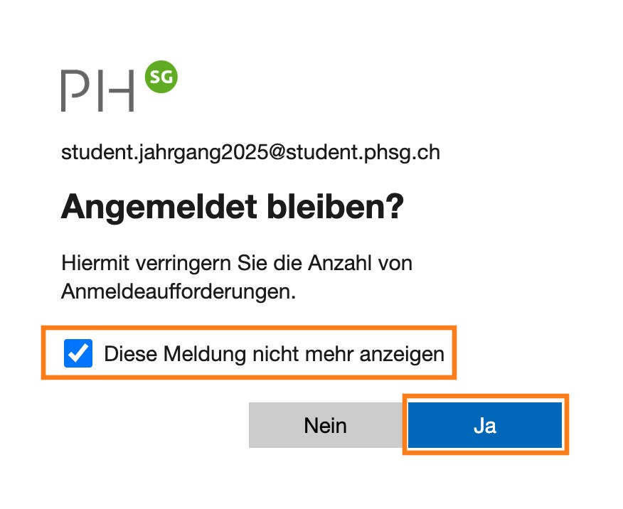01 Erste Anmeldung - nextra.phsg - PHSG